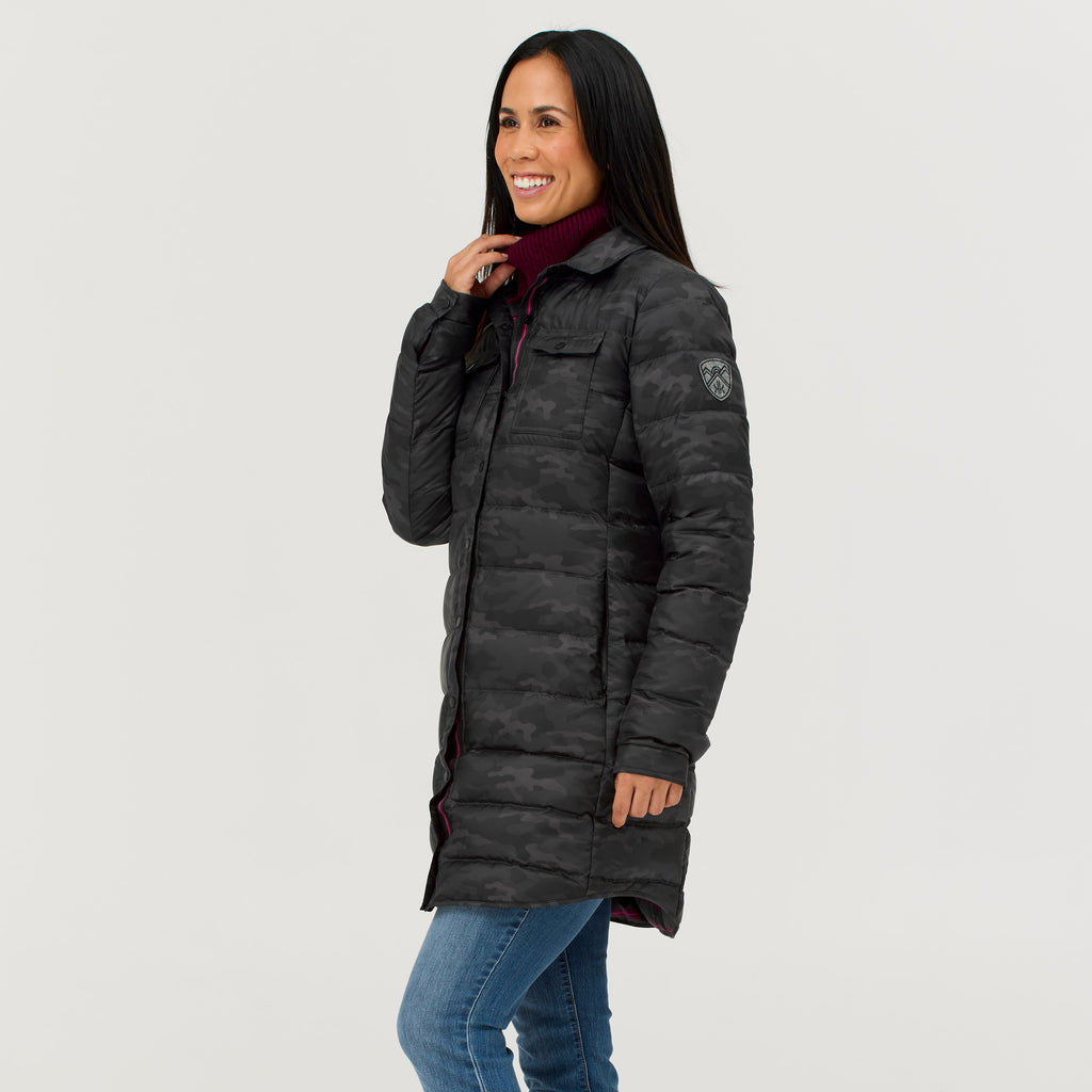 Annie Long Down Shacket