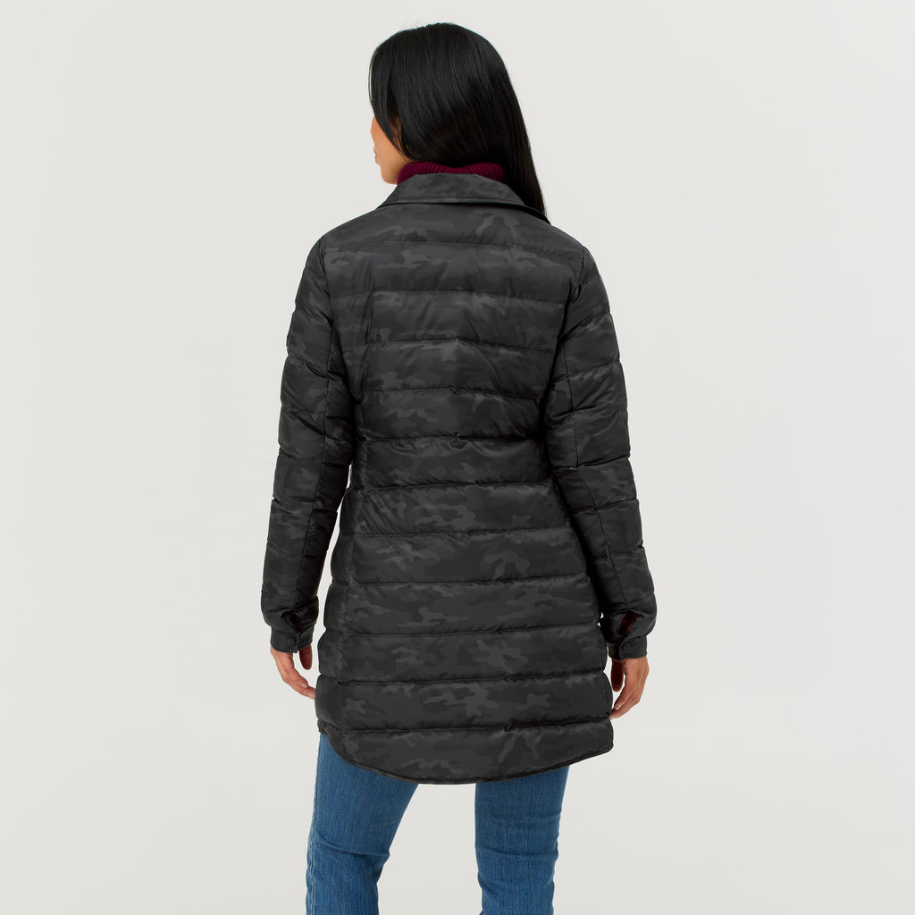 Annie Long Down Shacket