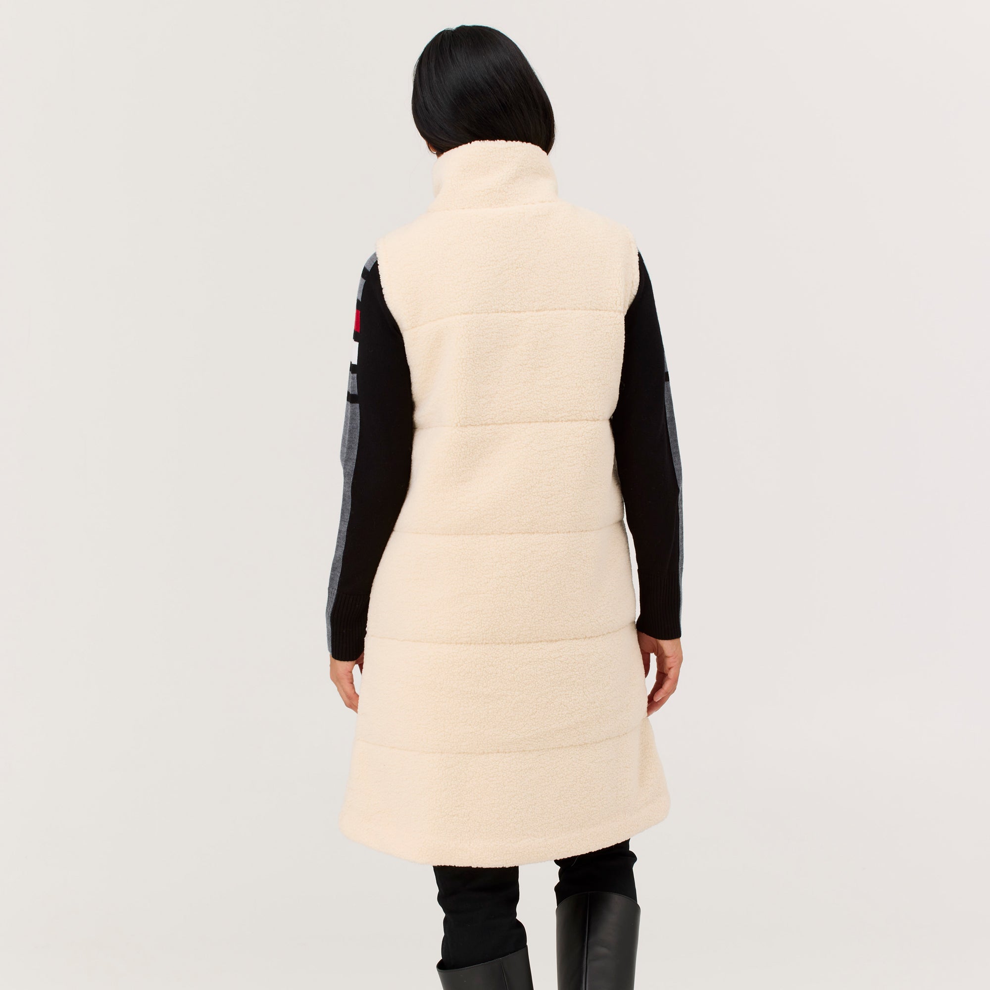 Kira Fleece Vest Long