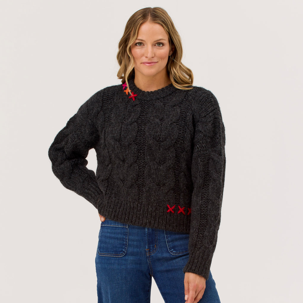 Frea Baby Alpaca Cable Sweater