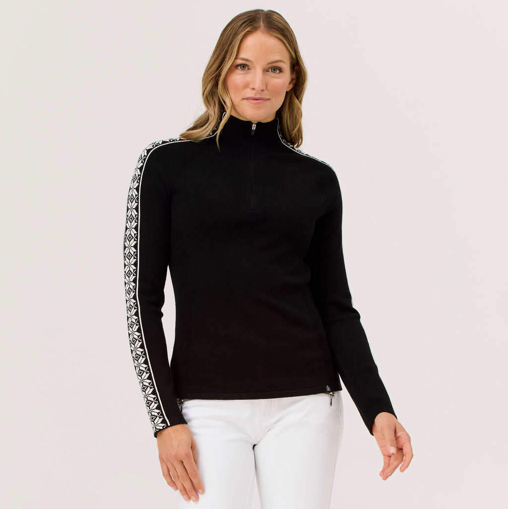 Slalom Zip Neck Sweater
