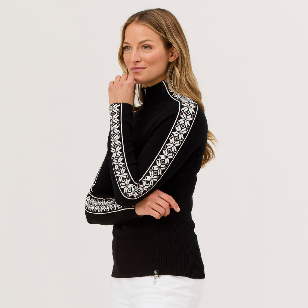 Slalom Zip Neck Sweater