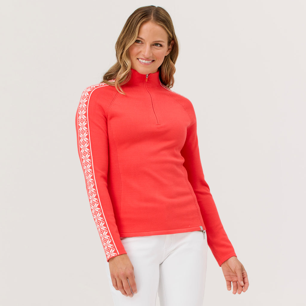Slalom Zip Neck Sweater
