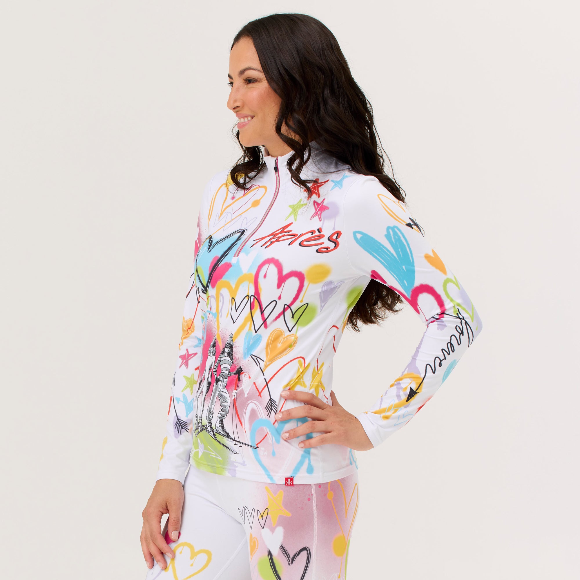 Graffiti Girls Base Layer Top