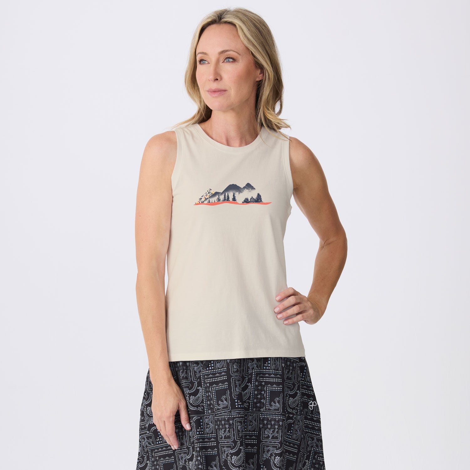 Go To Graphic Tank Top