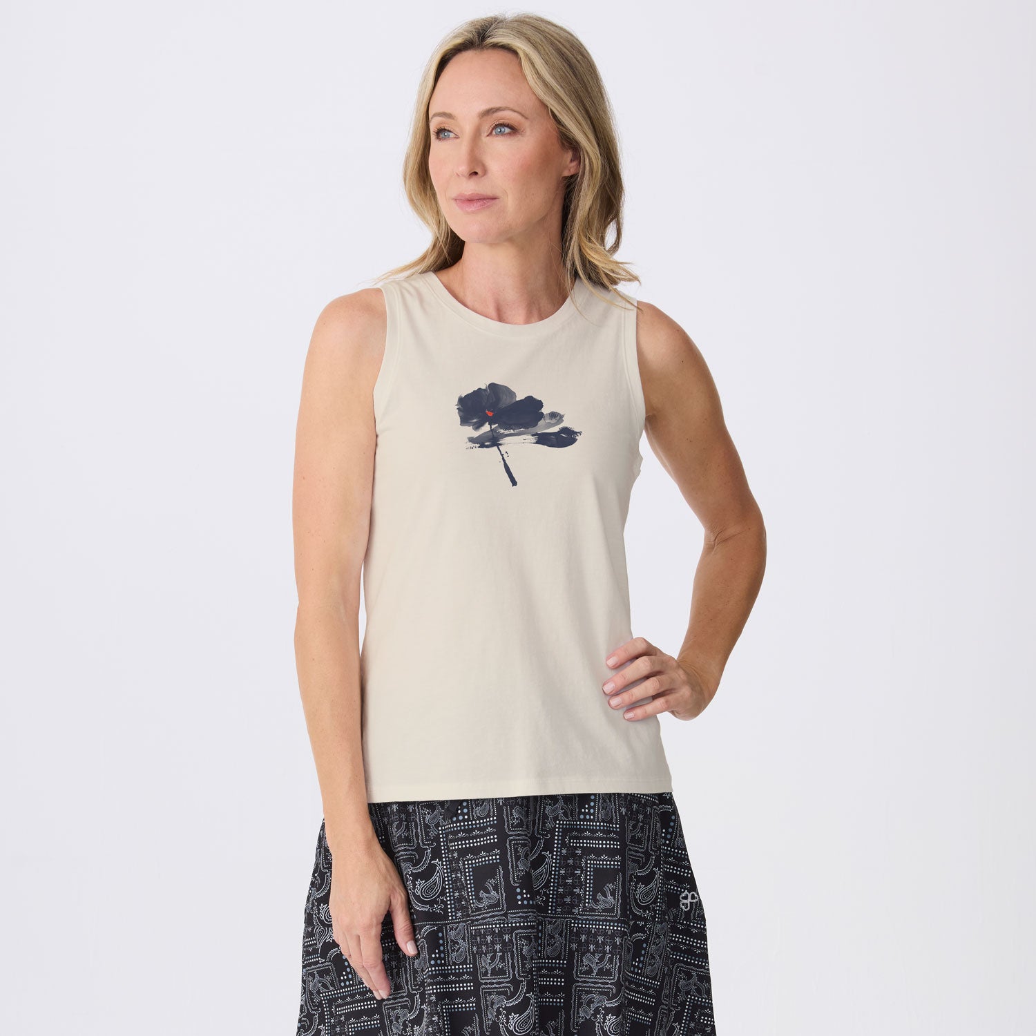 Go To Graphic Tank Top