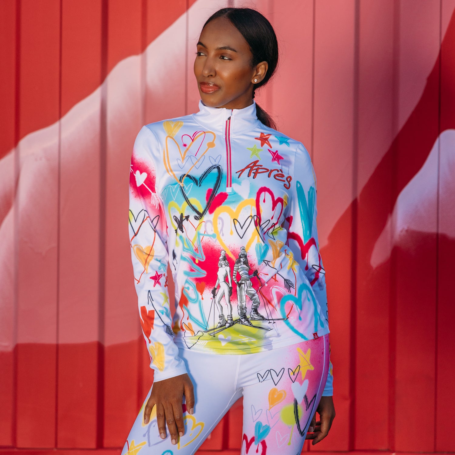 Graffiti Girls Base Layer Top